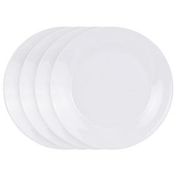 4dílná sada mělkých talířů White, 24 cm