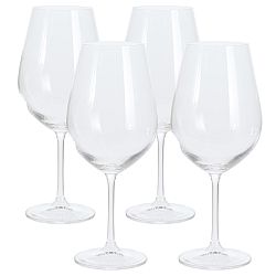 4dílná sada sklenic na víno, 850 ml