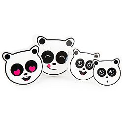 4dílná sada svačinových dóz, Panda