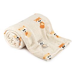 4Home deka Soft Dreams Little Fox, 150 x 200 cm