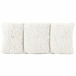 4Home Polštář pod záda beránek bílá, 60 x 30 cm