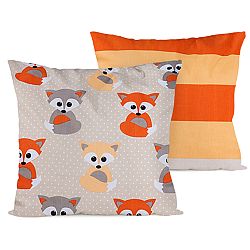 4home Povlak na polštářek Little Fox, 40 x 40 cm