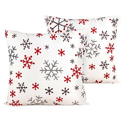 4Home Povlak na polštářek Snowflakes, 40 x 40 cm