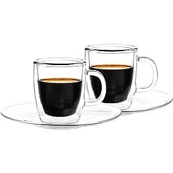 4home Termo sklenice Ristretto Hot&Cool, 50 ml, 2 ks