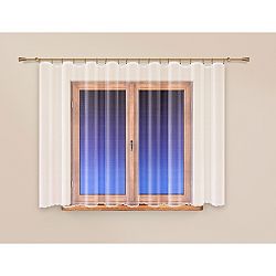 4Home Záclona Puntíky mini rovná, 400 x 120 cm