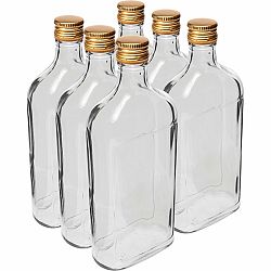 6dílná sada lahví s víčkem, 0,5 l