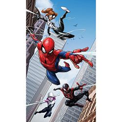 AG ART Dětský závěs Spiderman, 140 x 245 cm