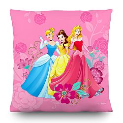 AG Art Polštářek Princess Disney růžová, 40 x 40 cm