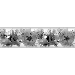 AG Art Samolepicí bordura Orchideje, 500 x 14 cm