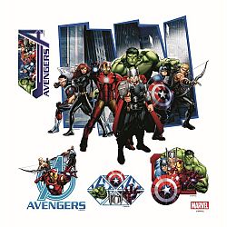AG Art Samolepicí dekorace Avengers, 30 x 30 cm