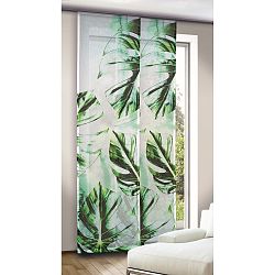Albani závěsový panel Leo zelenomodrý, 245 x 60 cm