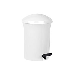 Aldo Pedálový odpadkový koš Dust Bin 8,1 l, bílá