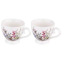 Altom 2dílna sada šálků Floral, 350 ml