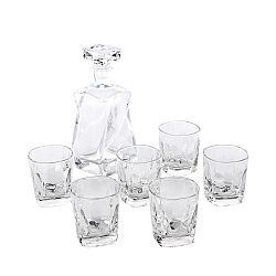 Altom 7dílná sada karafy a sklenic na whisky