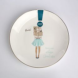 Altom Dezertní talíř Fashion 20 cm, bílá