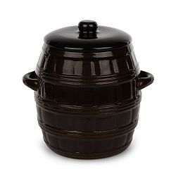 Altom Keramický soudek s poklicí, 2,5 l