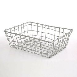 Altom Obdélníkový košík Grey, 30 x 22 x 10 cm