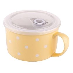 Altom Obědová miska s víkem Lunch, 680 ml, žlutá