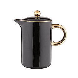 Altom Porcelánová konvička Palazzo 500 ml, černá
