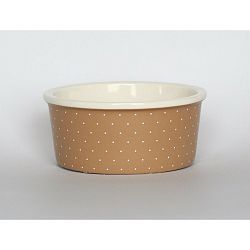Altom Porcelánová miska Happy Home 360 ml, béžová