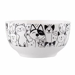Altom Porcelánová miska White cat, 13 cm