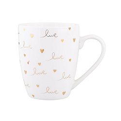 Altom Porcelánový hrnek 300 ml, Love