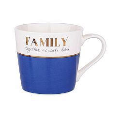 Altom Porcelánový hrnek 350 m, Family blue
