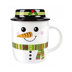 Altom Porcelánový hrnek Sněhulák, 330 ml