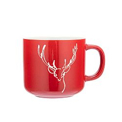 Altom Porcelánový hrnek Winter Dreams Deer 370 ml