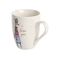 Altom Porcelánový hrnek Žirafa 320 ml