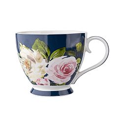 Altom Porcelánový jumbo hrnek Amelia 400 ml, modrá