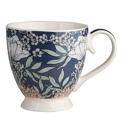 Altom Porcelánový Jumbo hrnek Flower Jeans, 420 ml