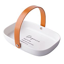 Altom Porcelánový podnos Organic, 20 x 14 x 4 cm