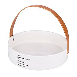 Altom Porcelánový podnos Organic, 22 x 6 cm 