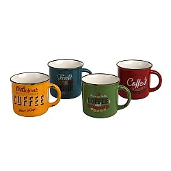 Altom Sada porcelánových hrnků Coffee 330 ml, 4 ks