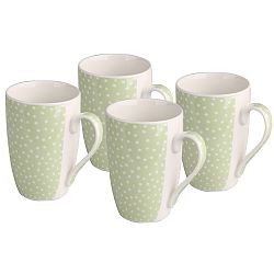 Altom Sada porcelánových hrnků Punto II, zelená