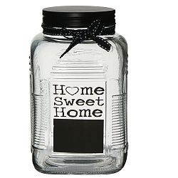 Altom Skleněná dóza Home Sweet Home, 1000 ml