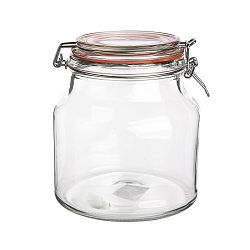 Altom Skleněná dóza s clip uzávěrem, 4,1 l