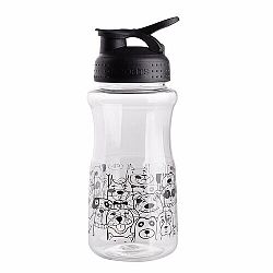 Altom Sportní láhev Black dog 500 ml, černá