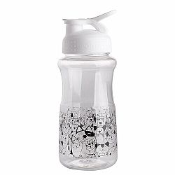 Altom Sportní láhev White cat 500 ml, bílá