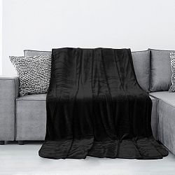 AmeliaHome Deka Tyler černá, 150 x 200 cm