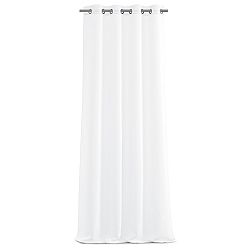 AmeliaHome Záclona Voile Eyelets bílá, 140 x 250 cm
