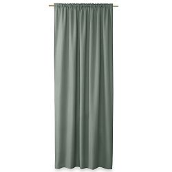 AmeliaHome Závěs Oxford Pleat ocelová, 140 x 250 cm