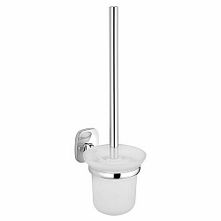 AQUALINE RB108 Rumba WC štětka, mléčné sklo  