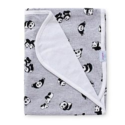 Babymatex Dětská deka Bamboo panda, 75 x 100 cm