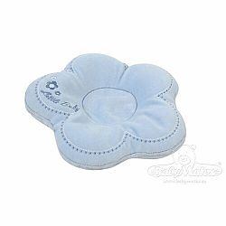 Babymatex Polštářek pro miminka Flor modrá, 30 cm