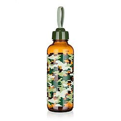 BANQUET Láhev skleněná MANON 450 ml, camouflage   