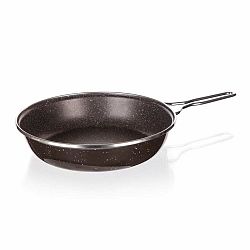 Banquet Pánev smaltovaná GRANITE Dark Brown, 24 cm
