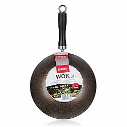 Banquet Pánev WOK GRANITE Brown, 
