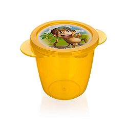 Banquet Plastový hrnek s víčkem Monkey
